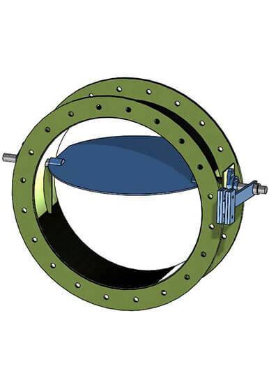 Split Panel Damper