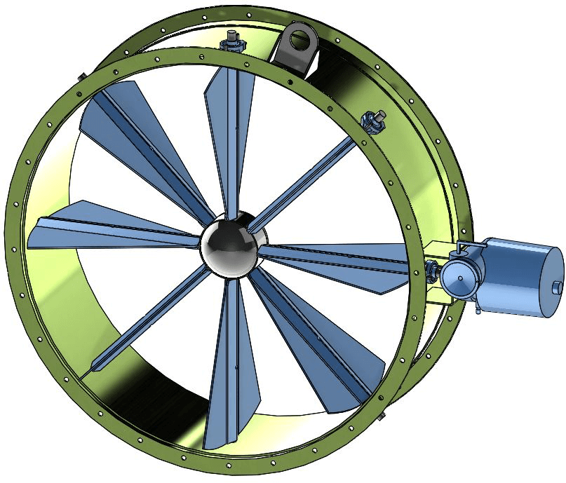 Kelair Inlet Vane Damper