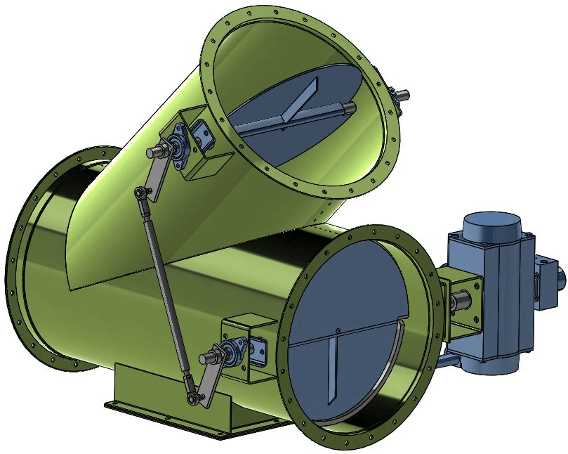 Kelair Diverter Damper & Tee Dampers